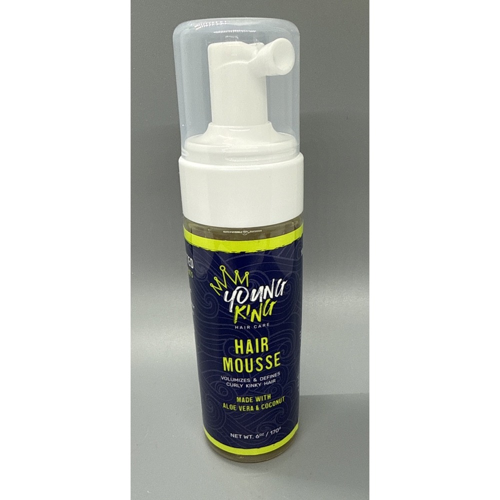 Young King Hair Care - Hair Mousse 6 oz (170g) USA
